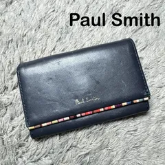 Paul Smith ポールスミス 名刺入れ カードケース 本革 レザー ユニセックスのサムネイル