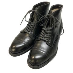 希少 Alden 379X ミリタリーラスト ブーツ 9D 黒 N8802H - メルカリ