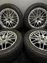 ★美品 265/55R20 DUNLOP/GRANDTREK PT5A 23年製 Delmore 20インチ 8J +55 139.7 6H 夏タイヤ 4本 ランクル 300 LX600 (1-M586)のサムネイル