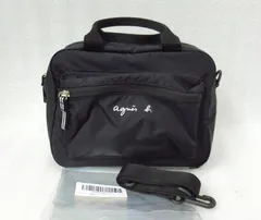 アニエスベー アンファン 通園バッグ ブラック 6865GL11001 未使用品 / agnès b ENFANT 2wayショルダー ハンドバッグのサムネイル