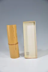 茶道具　竹器匠　長尾宗湖作　惺斎好　侍宵籠花入　共布共箱　D　R9643B 2026年最新】竹良斎の人気アイテム - メルカリ