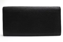 アルマーニ／EMPORIO ARMANI 長財布 財布 ウォレット メンズ 男性 男性用 レザー 革 本革 ブラック 黒  YEM474 YC89J 小銭入れあり シボ革 シュリンクレザーのサムネイル