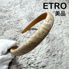 【美品】ETRO エトロ カチューシャ ヘアアクセサリーのサムネイル