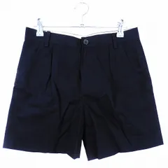 アーバンリサーチ ドアーズ URBAN RESEARCH DOORS ショーパン パンツ ショート タック ジップフライ コットン 無地 36 黒 ブラック ボトムス /T2のサムネイル