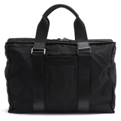 フェラガモ／Salvatore Ferragamo バッグ ブリーフケース ビジネスバッグ 鞄 ビジネス メンズ 男性 男性用 ナイロン レザー 革 本革 ブラック 黒  DS-245029のサムネイル