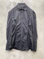 DSQUARED2 ディースクエアード イタリア製 ラグジュアリー ウエストシェイプ タック レギュラーカラー ドレス シャツ size40/ブラック ■◇ レディースのサムネイル