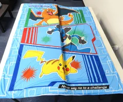 【ポケモン】冷感ブランケット 140×190m 接触冷感生地 洗濯可 大きめサイズのサムネイル