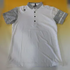 中古 DESCENTE/デサント ゴルフ 半袖 ポロシャツ Mサイズ DGMNJA19のサムネイル
