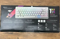 【訳アリ商品】キーボード VULCAN II Mini ホワイト US *3058oのサムネイル