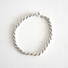 太郎様 ティファニー シルバー 18K ツイスト チェーン ブレスレット