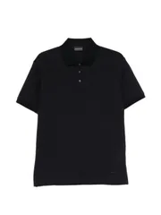 EMPORIO ARMANI ロゴ コットン ポロシャツ 送料無料