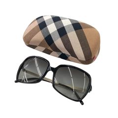 Burberry サングラス ノバチェック柄ケース付き - メルカリ