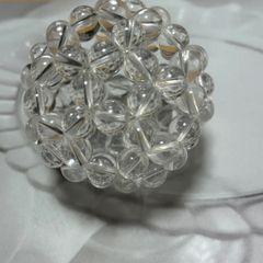 神聖幾何学フラーレン✨10mm イエロー秘红石、✨宇宙エネルギー✨幸福
