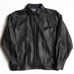 リアム・ギャラガー着用 90s Ralph Lauren レザー ジャケット - メルカリ