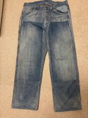 26ss 新品 SAINTM×××××× ブラックデニムパンツ 32 - メルカリ