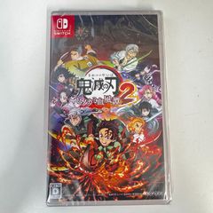 新品未開封 シュリンク付き Switchソフト 鬼滅の刃 ヒノカミ血風譚2