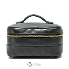 CHANEL シャネル ビコローレ ボストンバッグ 2WAY シールありブラック 