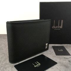 未使用品 dunhill 二つ折り財布 ブラック PVC メンズ 箱付き 266 未使用品 dunhill 二つ折り財布 ブラック PVC メンズ 箱付き 266
