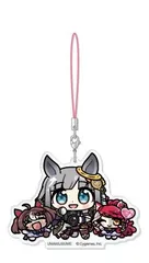 クロノジェネシス＆グランアレグリア＆ラヴズオンリーユー ウマ娘 プリティーダービー アクリルストラップ-ぬいぐるみといっしょ- Vol.6 ウマ娘 グッズ ストラップのサムネイル