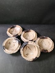 志野焼脚付き鉢6客セット - メルカリ