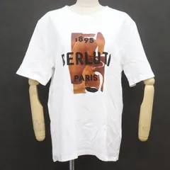 IT5CECBDPZX8 BERLUTI ベルルッティ ロゴ Tシャツ アウター トップス インナー 綿 コットン 白 ホワイト メンズ サイズLのサムネイル