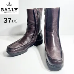【美品】 BALLY バリー DEZZA 本革 サイドジップ ショートブーツ 22.5のサムネイル