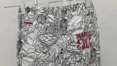 パーリーゲイツ / コットンストレッチ効き ズボン / 薄い / きれい / 正規品 / メンズ32-33インチのサムネイル