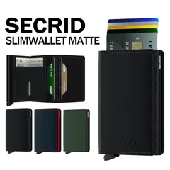 SECRID セクリッド SLIM WALLET MATTE スリムウォレット マット カードケース ミニ財布のサムネイル