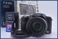 [Working Condition Guaranteed] Panasonic LUMIX DMC-FZ28 18x. Original box, battery, charger, memory card, and instruction manual included. Free shipping. #yk8525