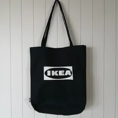 【新品・未使用】IKEA イケア EFTERTRÄDA エフテルトレーダ トートバッグ ブラック 40×40cm 内ポケット付きのサムネイル