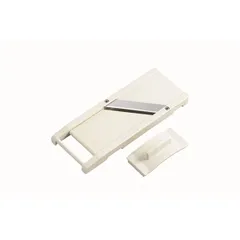 厚み調節 ワイドスライサー 安全ホルダー付き ステンレス刃 日本製 キッチン用品 調理器具のサムネイル