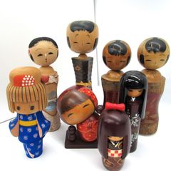 現状品 こけし 正雄作 高さ：約22cm 待春 創作こけし 民芸品 工芸品