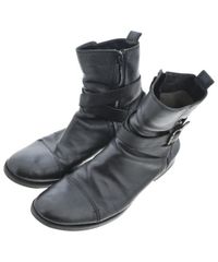 tete homme Crinkle Leather SideZip Boots - メルカリ