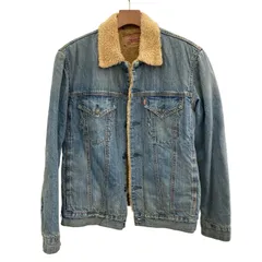 186000 現状品 LEVI STRAUSS Signature リーバイストラウスシグネチャー デニムジャケット ボアデニムジャケット M メンズのサムネイル
