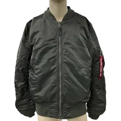 186000 現状品 ALPHA アルファ フライトジャケット MA-1 アルファインダストリーズ  TA0130-276  L グリーン系のサムネイル