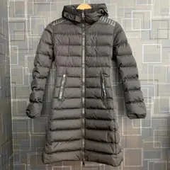 【正規品】モンクレール TALEVE ダウンコート ブラック サイズ0 18AW タレヴ ロングブルゾン レディース MONCLERのサムネイル