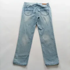 ヘンリーコットンズ デニムパンツ サイズ34 ストレート ライトブルー ストレッチ メンズ デニムパンツ B0931のサムネイル