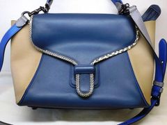 COACH クーリエ キャリーオール 2WAYバッグ レザー/パイソン1178 