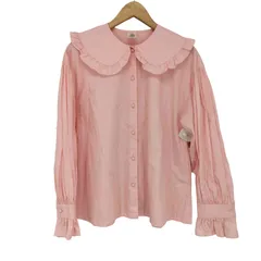 ドットアンドストライプスチャイルドウーマン Dot＆Stripes CHILD WOMAN ボリュームカラーシャツ レディース FREE のサムネイル