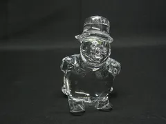 ■新品■未使用■ Baccarat バカラ スノーマン スキー 雪だるま フィギュリン クリスタルガラス オブジェ 置物 インテリア FX4740のサムネイル