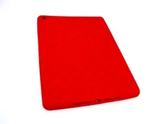 ■新品同様■ BOTTEGA VENETA ボッテガヴェネタ イントレチャート ラバー iPadケース タブレットケース レッド系 BT5921のサムネイル