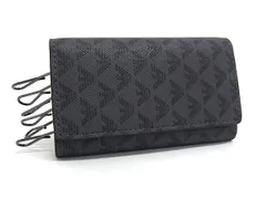 ■新品■未使用■ EMPORIO ARMANI エンポリオアルマーニ PVC 6連 キーケース 鍵入れ メンズ レディース グレー系 HC1286のサムネイル
