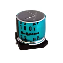 電解コンデンサー 100V 33μF 100RGV33M Rubycon 10個のサムネイル
