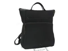 ■新品同様■ COLE HAAN コールハーン ナイロン リュックサック バックパック デイパック レディース ブラック系 FQ8427のサムネイル