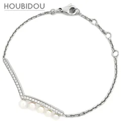 ショーメ CHAUMET ブレスレット ジョゼフィーヌ エグレット パールホワイト×ホワイトゴールド JOSEPHINE ダイヤモンド 5Pパール   【保証書】【中古】のサムネイル