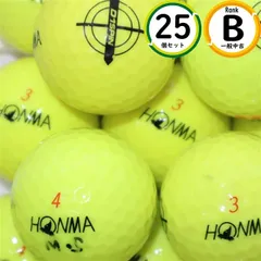 飛距離重視 ホンマ HONMA D1 SPIN 25球 Bランク 飛距離性能・スピン性能 ロストボール 送料無料 25個 中古のサムネイル