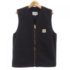 Carhartt ダックベスト ブラック - メルカリ