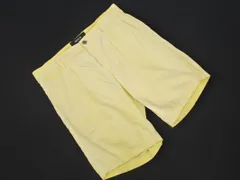 REPLAY リプレイ ボタンフライ タック ハーフ パンツ size31/黄 ■◆ メンズのサムネイル