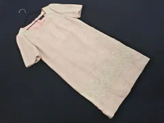 JUSGLITTY ジャスグリッティー ツイード レース Iライン ワンピース size2/ライトピンク ■◆ レディースのサムネイル