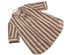 BEAMS BOY ビームスボーイ 花柄 ブラウス シャツ ブラウン ■◆ レディースのサムネイル